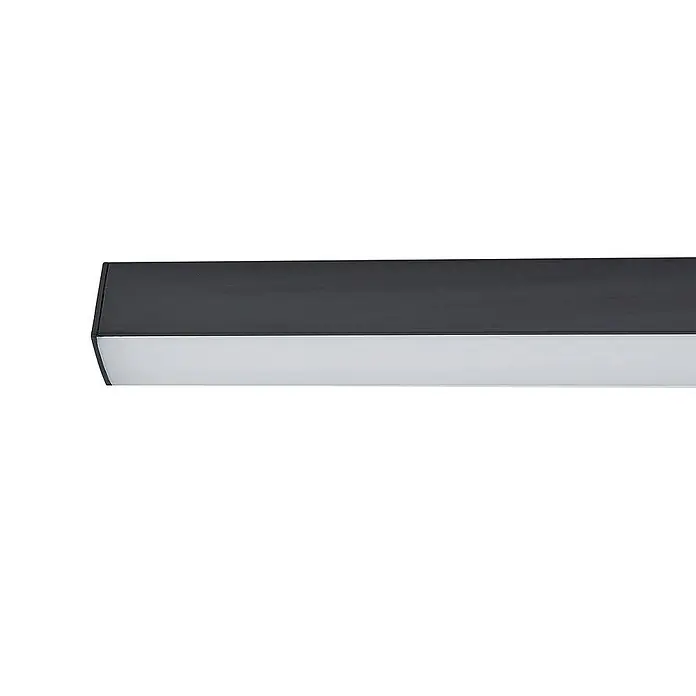 Lucande Deckenleuchte Teniona - L x B x H: 101 x 4 x 4 cm, schwarz