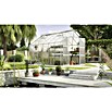 Vitavia Gewächshaus (3,79 x 2,57 x 2,46 m, Farbe: Aluminium, Polycarbonat, 6 mm)
