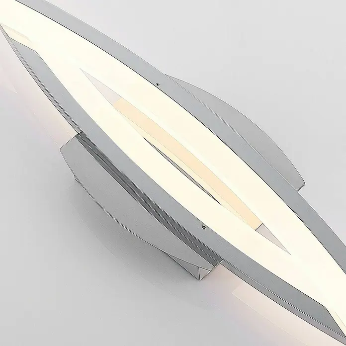 Lindby Deckenleuchte Elarit - chrom / silber