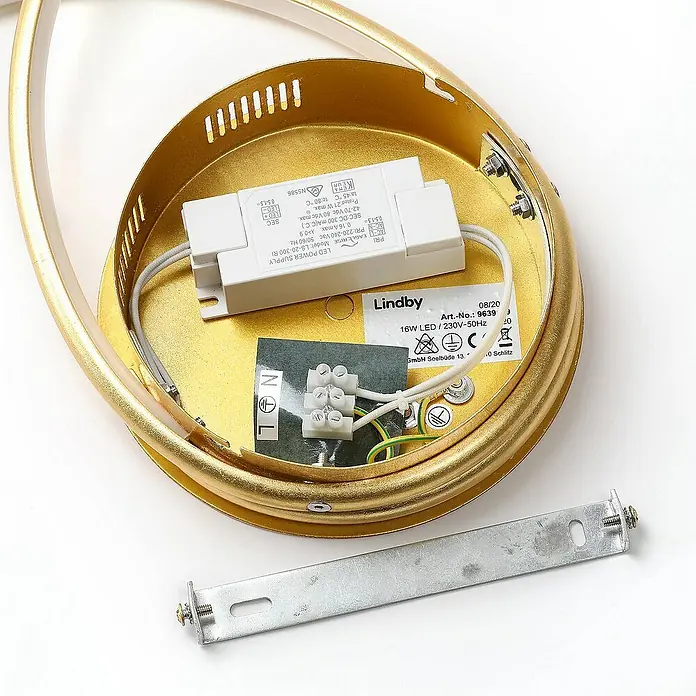Lindby Deckenleuchte Joline - messing / gold, messing / gold