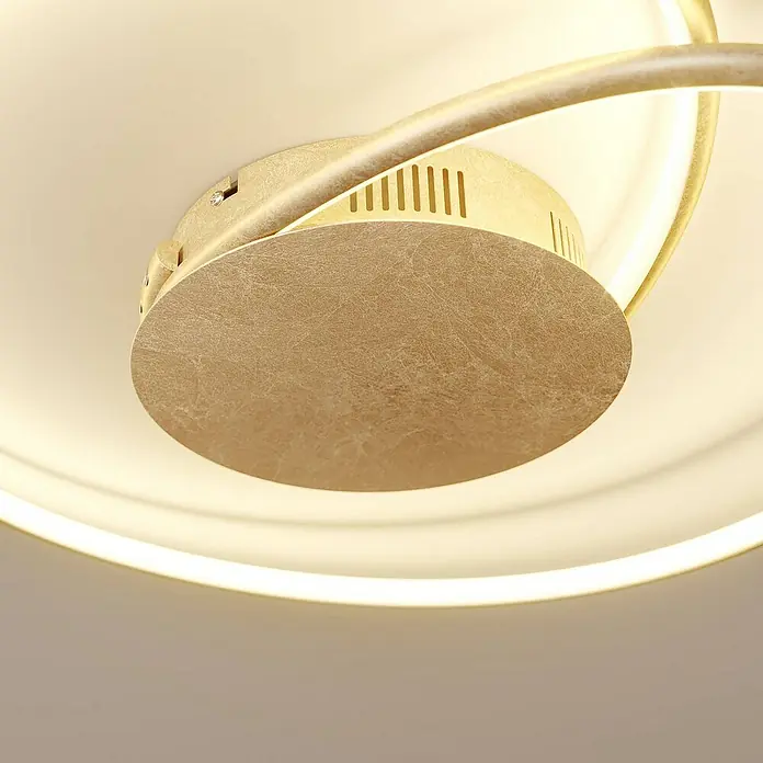 Lindby Deckenleuchte Joline - messing / gold, messing / gold