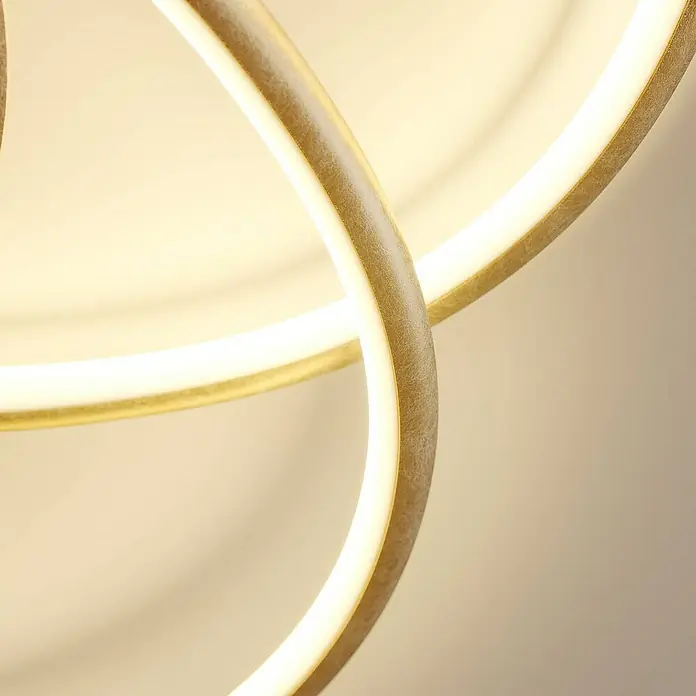 Lindby Deckenleuchte Joline - messing / gold, messing / gold