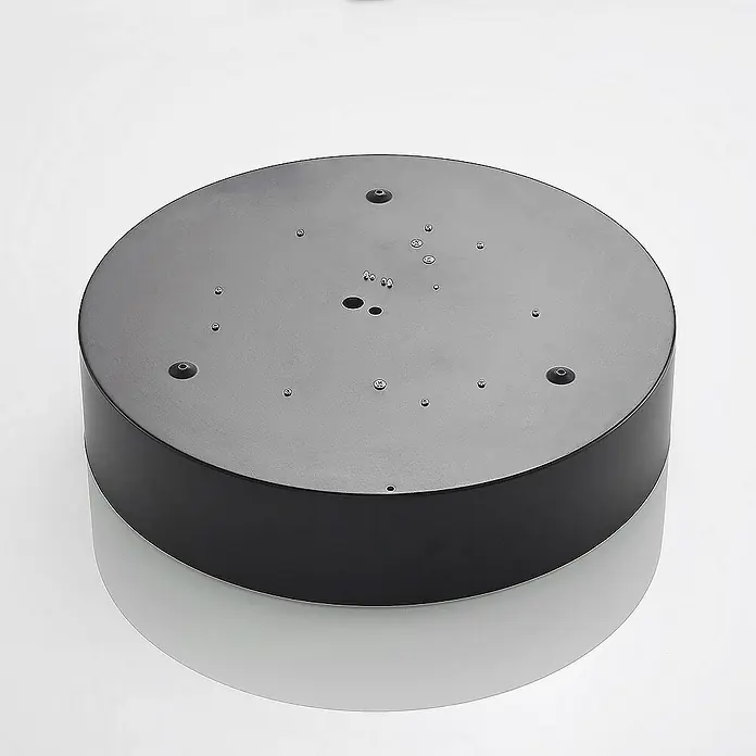 Lindby Deckenleuchte Kambia - L x B x H: 45 x 45 x 10 cm, schwarz