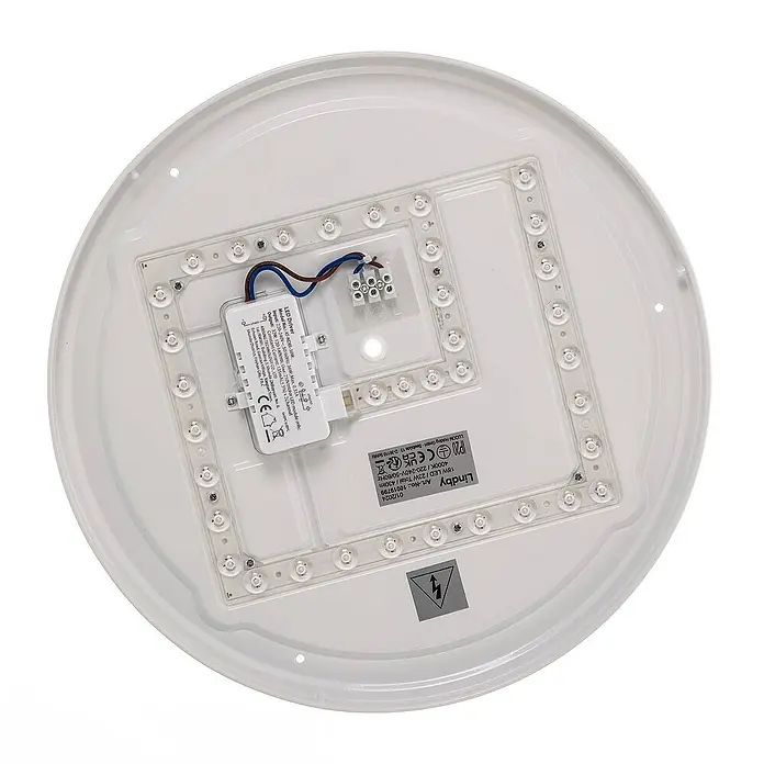 Lindby Deckenleuchte Orbi - L x B x H: 38 x 38 x 9 cm, blau
