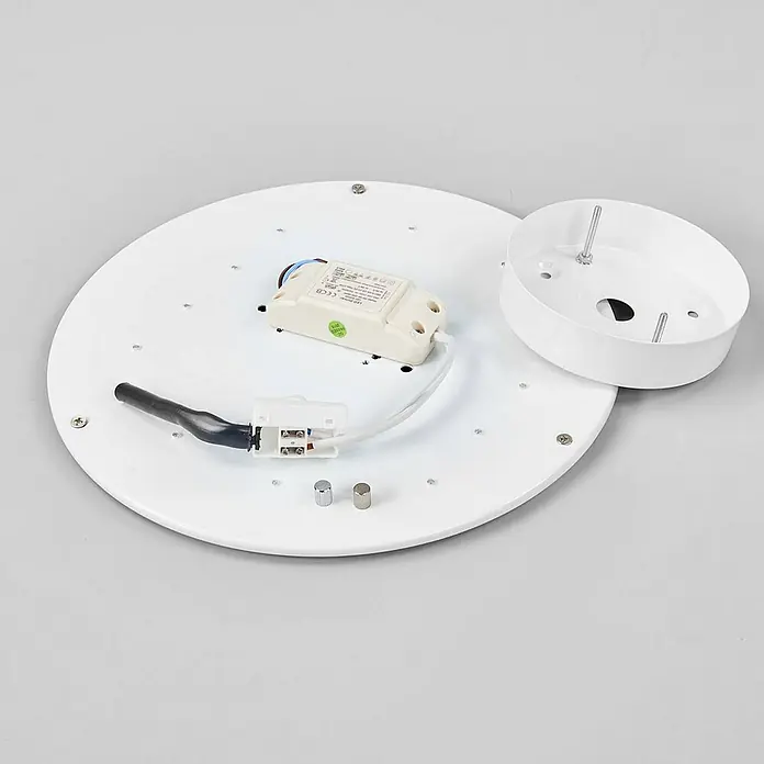 Lindby Deckenleuchte Saira - weiß / opal