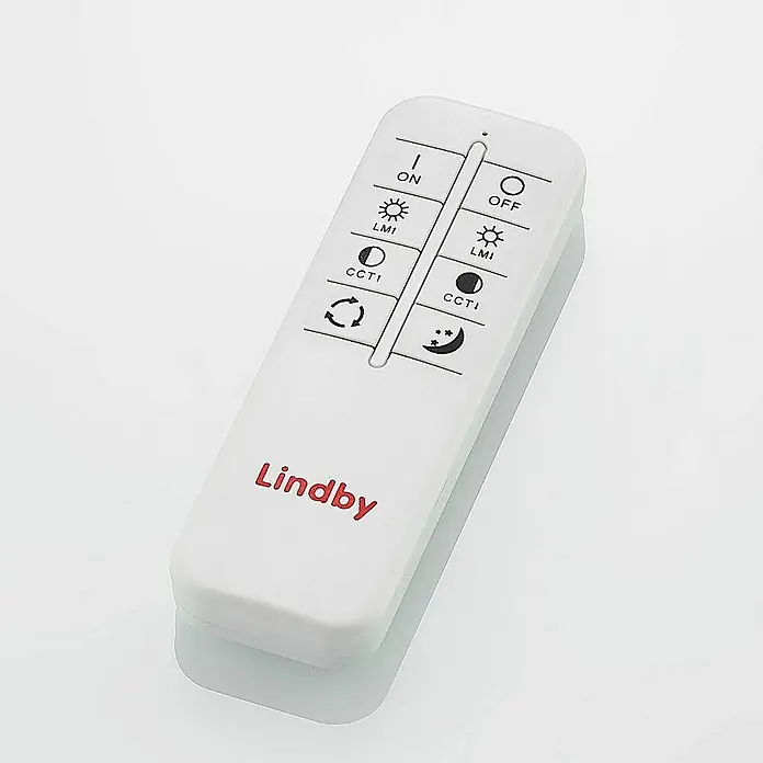 Lindby Deckenleuchte Lanira - Holz hell