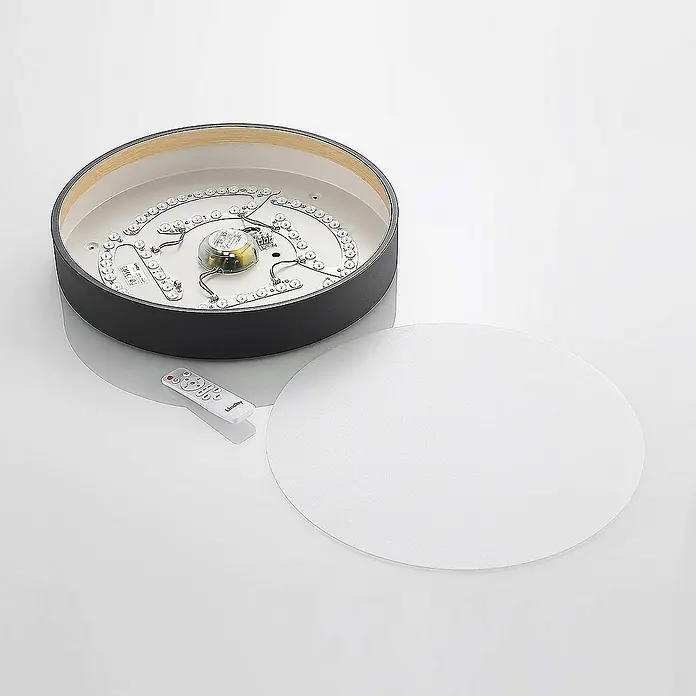 Lindby Deckenleuchte Todor - schwarz