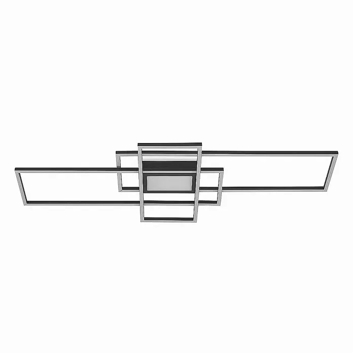 Lindby Deckenleuchte Caitilin - alu / grau / zink