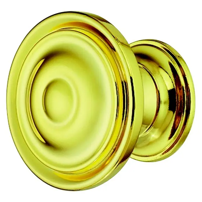 Häfele Pomo para muebles - Tipo de tirador del mueble: Botón, Ø x Al: 30 x 23 mm, Oro - Pomo de puerta dorado: Diseño elegante para cualquier puerta. El pomo añade un toque de lujo a cualquier habitación y es un accesorio elegante.