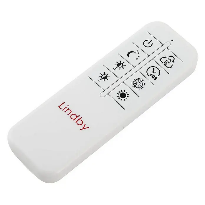 Lindby Deckenleuchte Firka - L x B x H: 42 x 42 x 7 cm, Holz hell