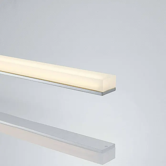 Lindby Deckenleuchte Levke - chrom / silber, weiß / opal