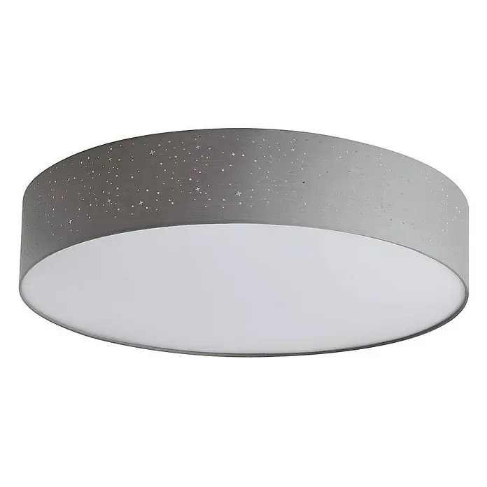 Lindby Deckenleuchte Ellamina - alu / grau / zink