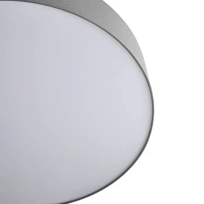 Lindby Deckenleuchte Ellamina - alu / grau / zink