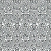 Rasch Papiertapete (Silber/Grau, Ornament, 10,05 x 0,53 m)