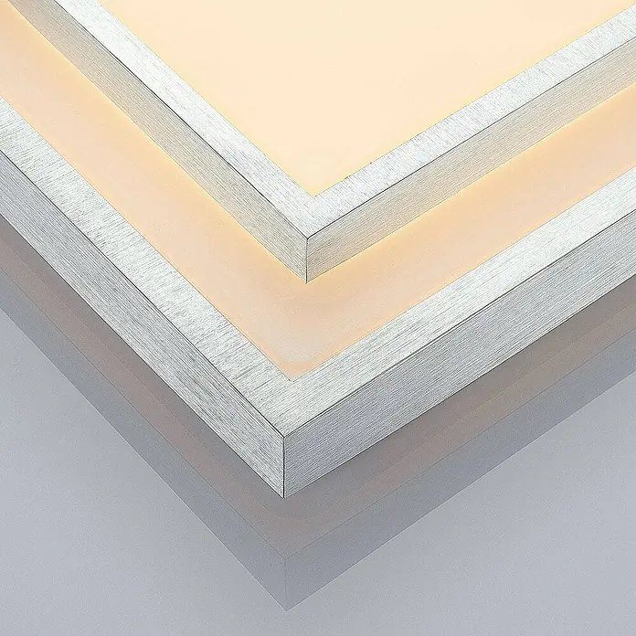 Lindby Deckenleuchte Mirco - alu / grau / zink