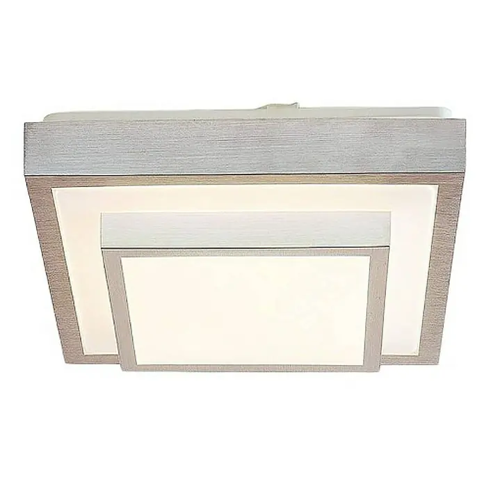Lindby Deckenleuchte Mirco - alu / grau / zink