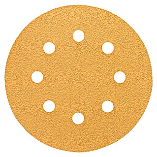 Craftomat Schleifblätter BFWP (Durchmesser: 115 mm, Körnung: 80, Gelocht)