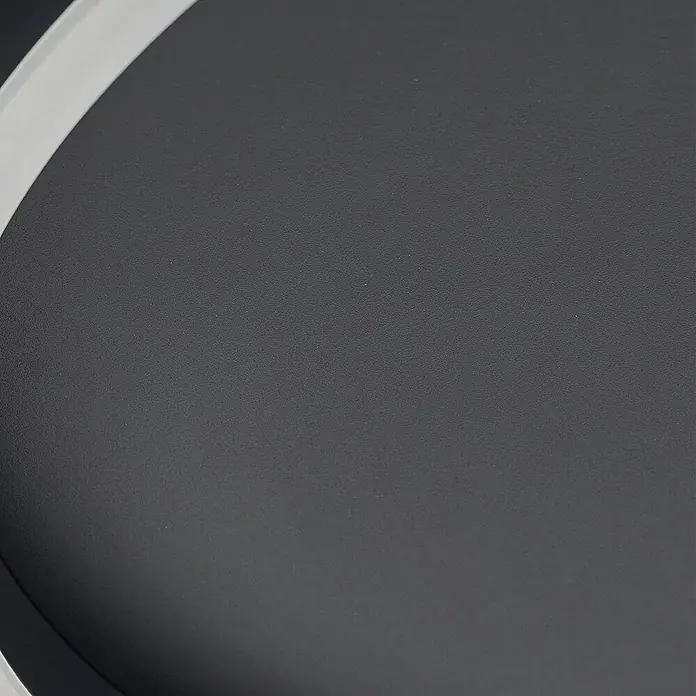 Lindby Deckenleuchte Kunis - L x B x H: 46 x 46 x 6,2 cm, schwarz