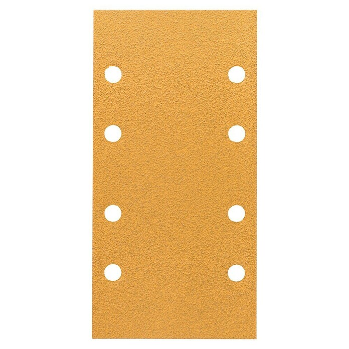 Craftomat Hoja de lija (L x An: 186 x 93 mm, Granulación: 80, 10 uds., Fijación por velcro)