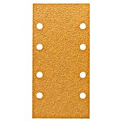 Craftomat Hoja de lija (L x An: 186 x 93 mm, Granulación: 40, 10 uds., Fijación por velcro)