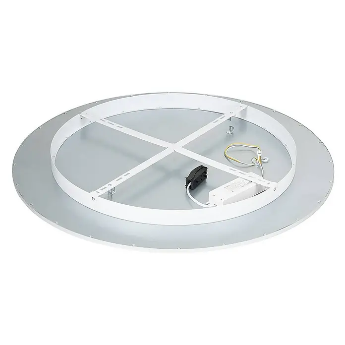 Lindby Deckenleuchte Narima - alu / grau / zink, weiß / opal