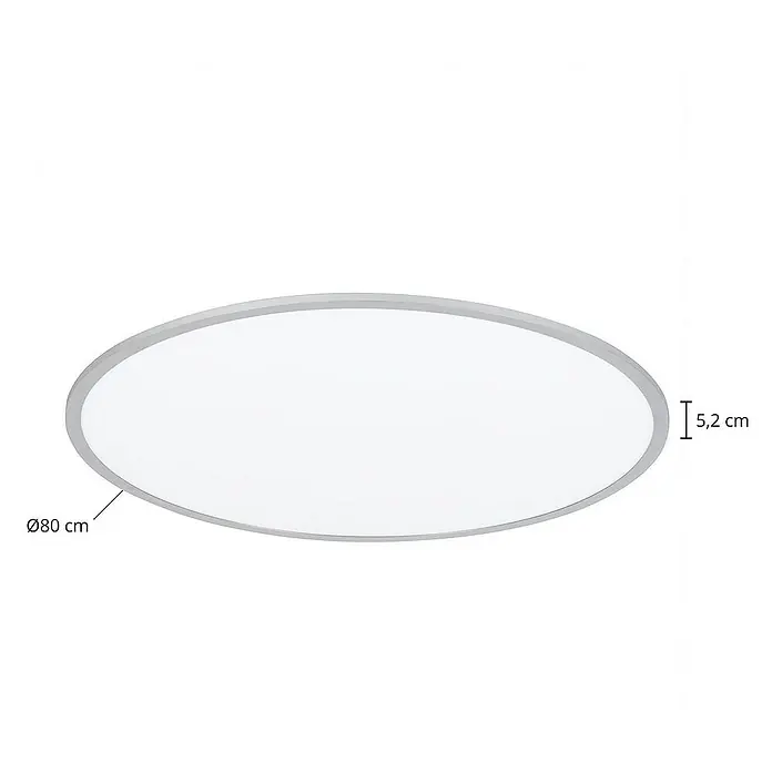 Lindby Deckenleuchte Narima - alu / grau / zink, weiß / opal