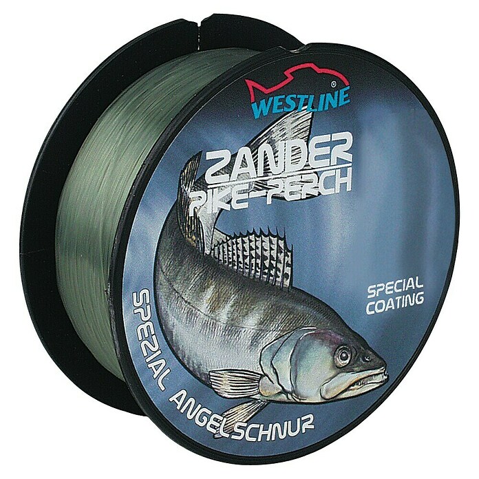 Westline Zielfischschnur (Zielfisch: Zander, Ø x L: 0,3 mm x 400 m, Tragkraft: 5,8 kg, Olivgrün)