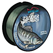 Westline Zielfischschnur (Zielfisch: Zander, Ø x L: 0,3 mm x 400 m, Tragkraft: 5,8 kg, Olivgrün)