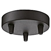 Home Sweet Home Plafondhouder voor lamp (3 standen, Zwart, Metaal)