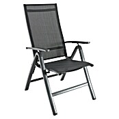 Sunfun Maja Gartenmöbel-Set (5-tlg., Glas/Textilen, Anthrazit)