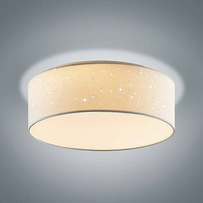 Lindby Deckenleuchte Ellamina - weiß / opal