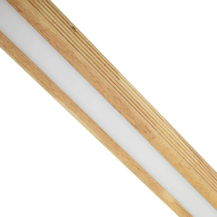 Lucande Deckenleuchte Emara - Holz hell