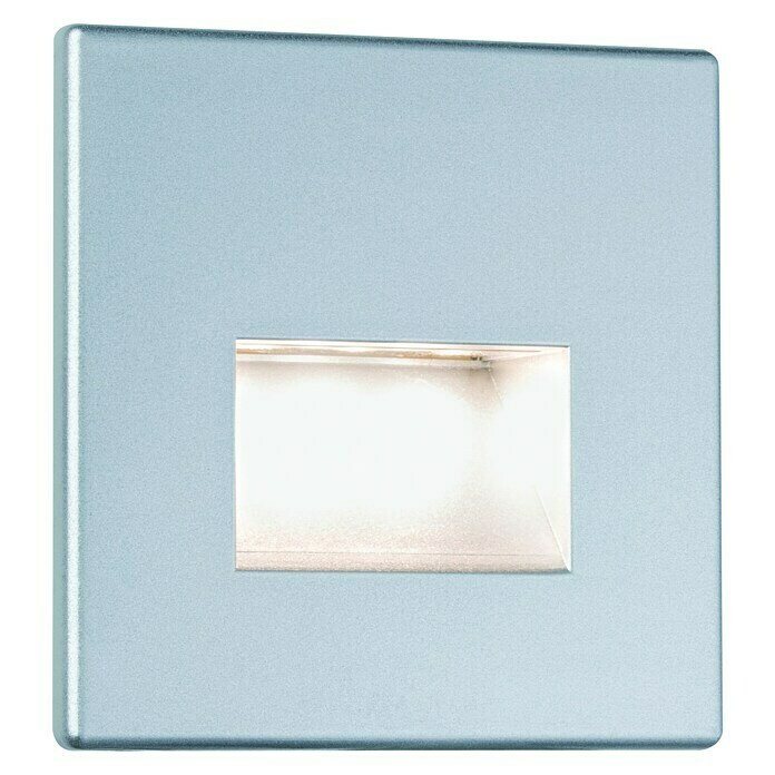 Paulmann LED-Einbauleuchte Edge (1,1 W, Warmweiß, 80 x 5 x 80 mm, Chrom) |  BAUHAUS