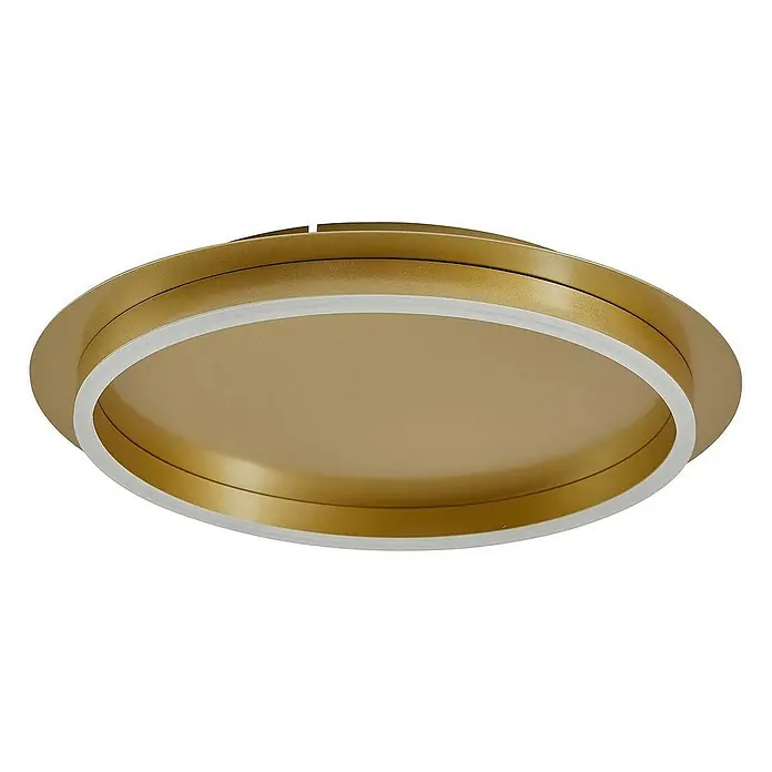 Lindby Deckenleuchte Kunis - messing / gold