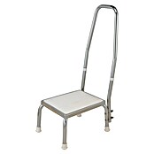 careosan Instaphulp voor badkuipen (42 x 35 x 82,5 cm, Belastbaarheid: 150 kg, Roestvrij staal)