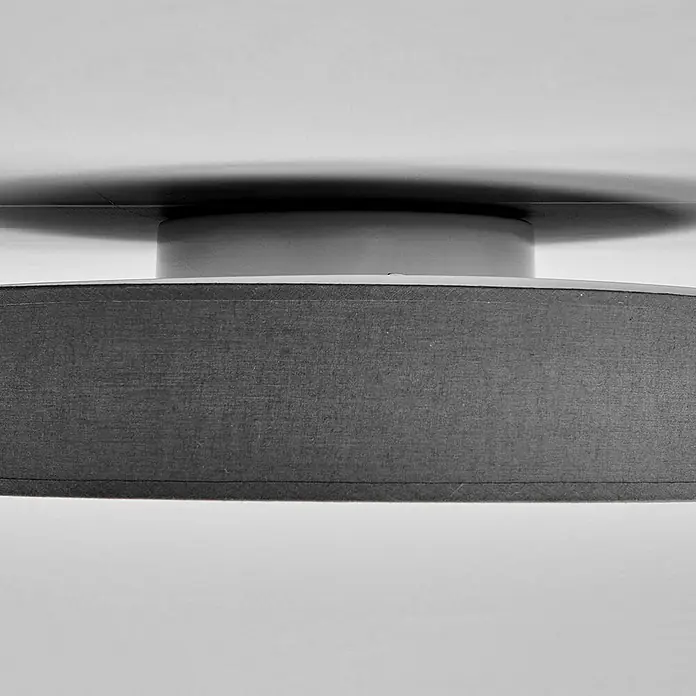 Lindby Deckenleuchte Saira - alu / grau / zink