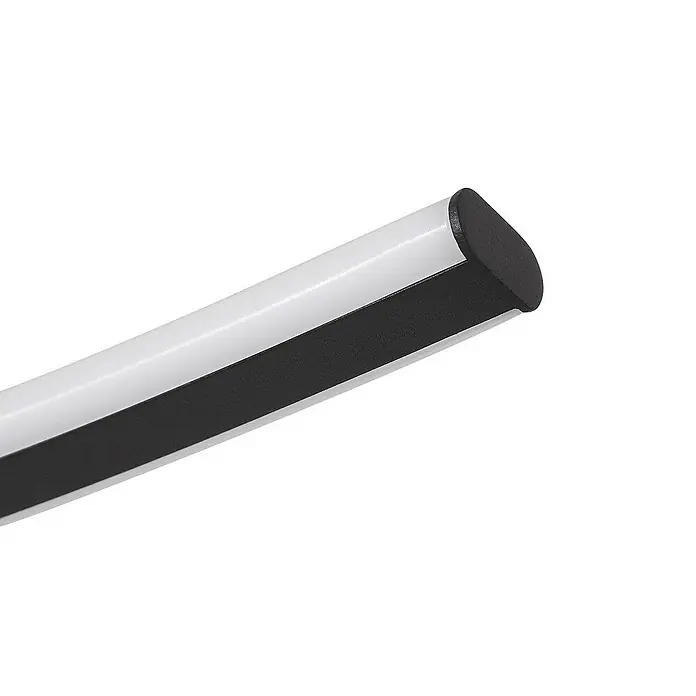 Lindby Deckenleuchte Ravion - L x B x H: 90,5 x 18,5 x 5,5 cm, schwarz, schwarz