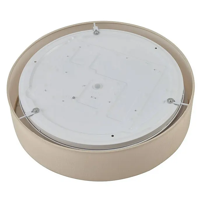 Lindby Deckenleuchte Eilif - creme / amber