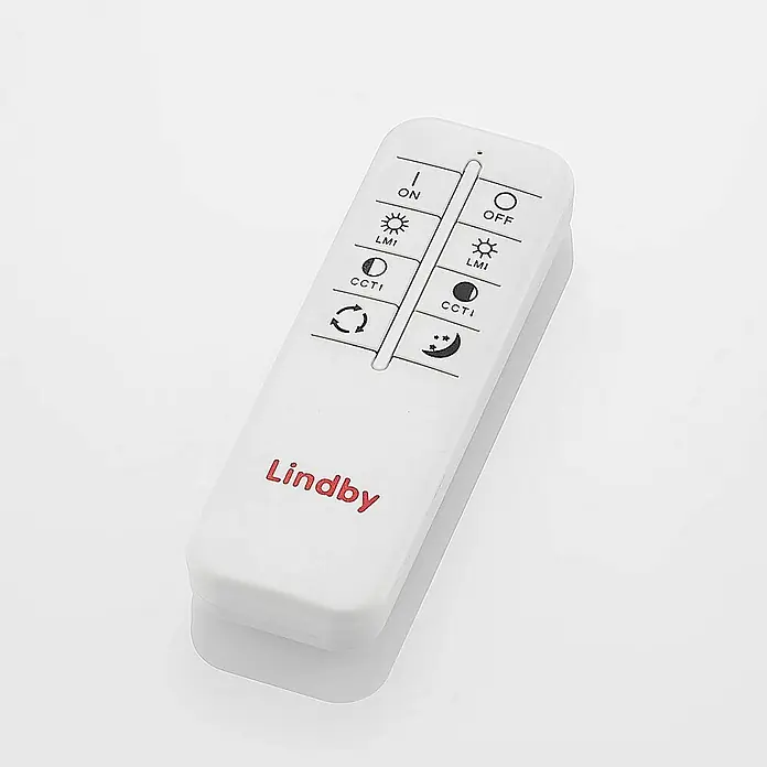 Lindby Deckenleuchte Lanira - Holz hell