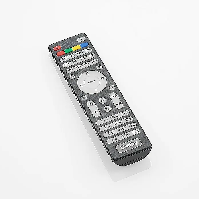 Lindby Deckenleuchte Wikani - weiß / opal