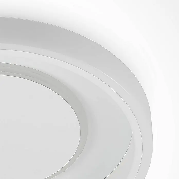 Lindby Deckenleuchte Wikani - weiß / opal