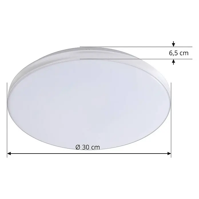 Lindby Deckenleuchte Comora - chrom / silber, weiß / opal