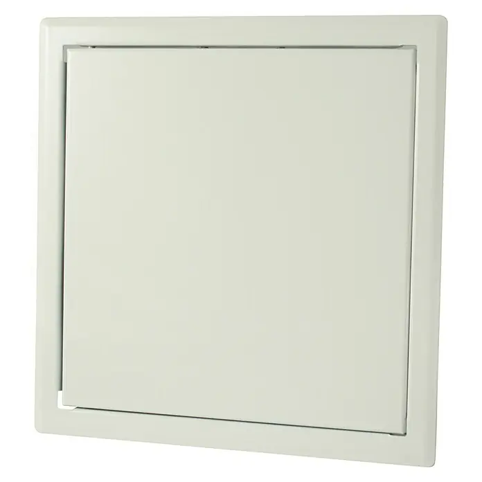 Probau Revisionstür - 40 x 40 cm, Beschichtet, Druckverschluss - Weiße Revisionsklappe für den einfachen Zugang zu Versorgungseinrichtungen, ideal für Wohn- und Geschäftsräume.