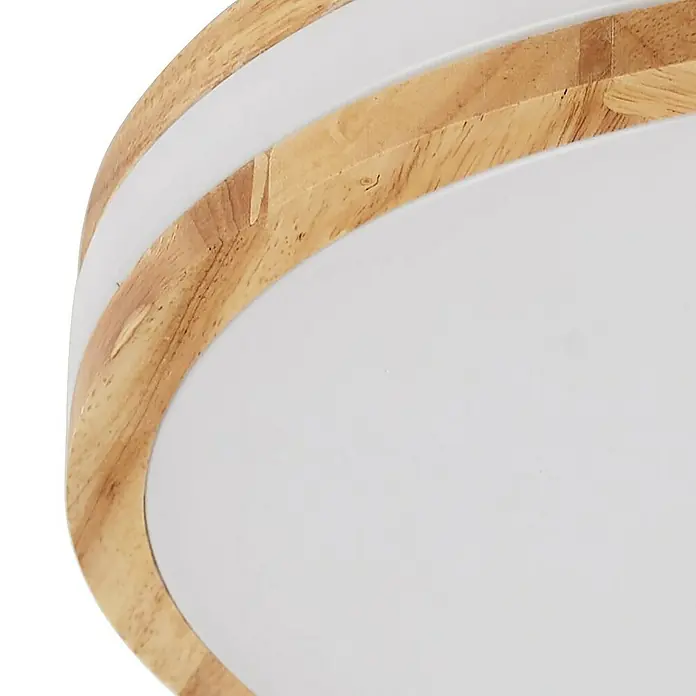 Lindby Deckenleuchte Emiva - Holz hell
