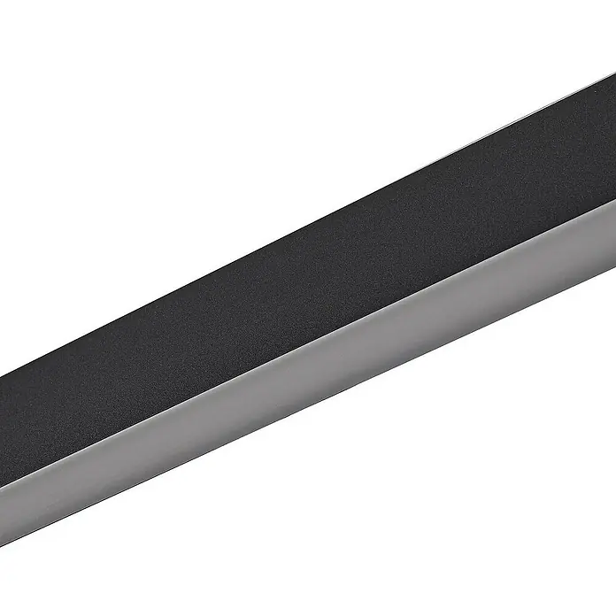 Lucande Deckenleuchte Mylosh - L x B x H: 110 x 3,5 x 15 cm, schwarz
