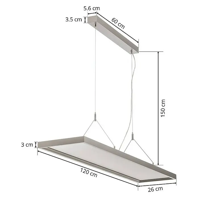Arcchio Deckenleuchte Dorean - alu / grau / zink, alu / grau / zink