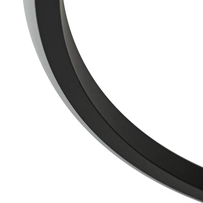 Lindby Deckenleuchte Kyron - L x B x H: 45 x 45 x 7 cm, schwarz