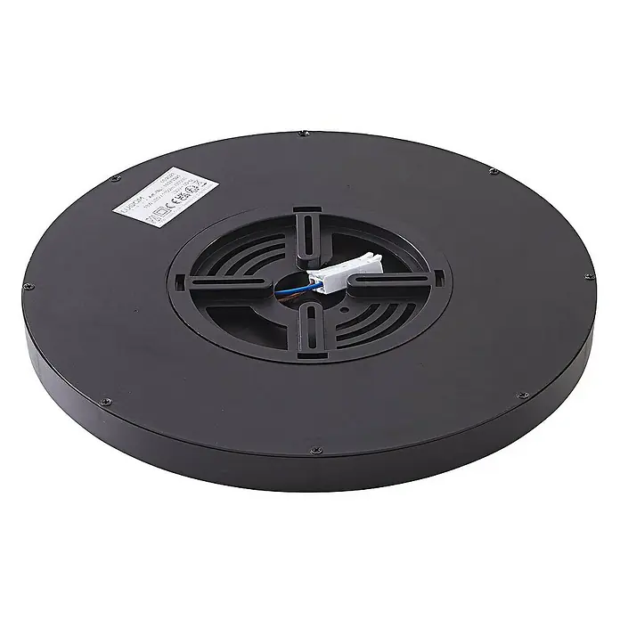 Lindby Deckenleuchte Pravin - L x B x H: 30 x 30 x 2,5 cm, schwarz