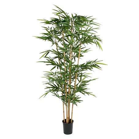 Planta artificial Bambú verde