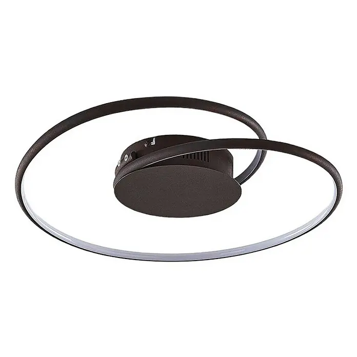 Lindby Deckenleuchte Joline - braun / rost, braun / rost